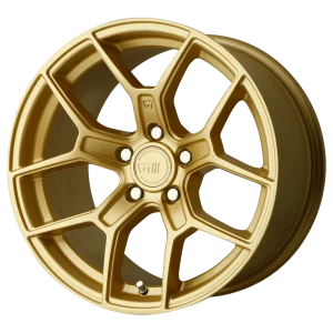 Motegi – MR133 TM5 – Gold – 18″x9.5″ 25mm – All weather Wheels – MR13389556625